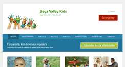 Desktop Screenshot of begavalleykids.org