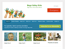 Tablet Screenshot of begavalleykids.org